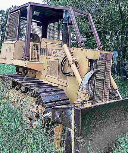 1989 Case 1550 Dozer