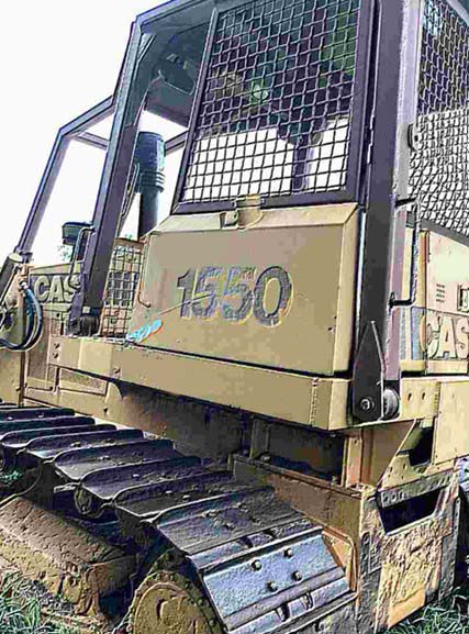 1989 Case 1550 Dozer - Image 3
