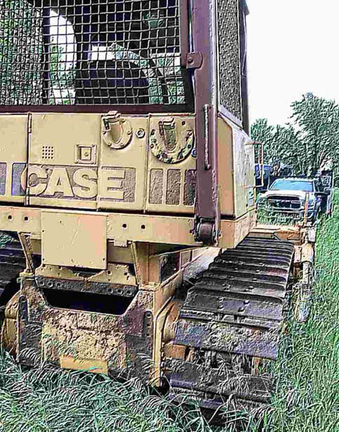 1989 Case 1550 Dozer - Image 4