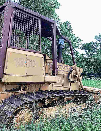 1989 Case 1550 Dozer - Image 5