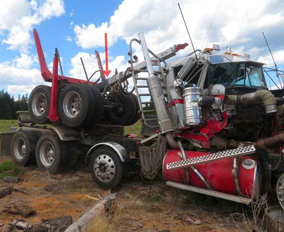 1997 Kenworth W900B Log Truck - Image 3