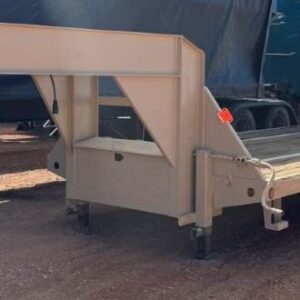 2007 Load Max Gooseneck Flatbed Trailer