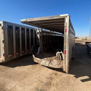 2015 Eby Stock Trailer