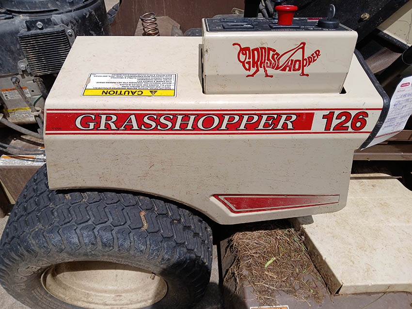 2018 Grasshopper 126V Mower