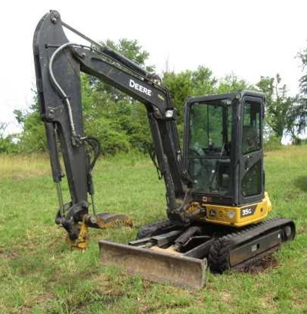 2021 John Deere 35G Mini Excavator - Image 3