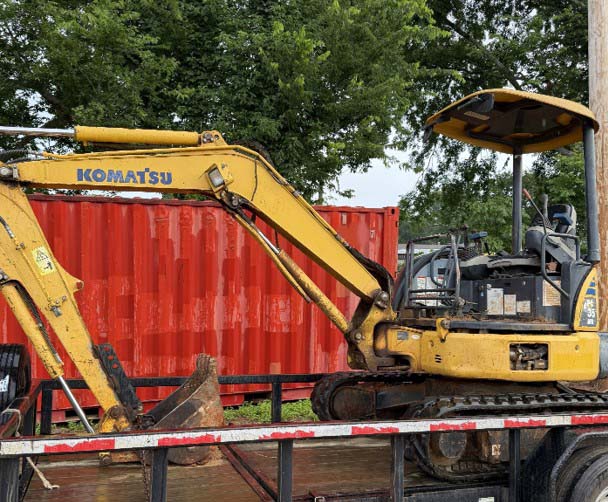 2012 Komatsu PC35 Mini Excavator - Image 3