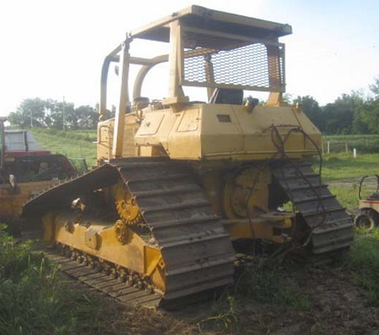 1990 Caterpillar D5H LGP Bulldozer - Image 4