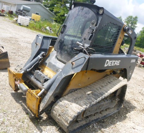 2012 John Deere 333D Skid Steer - Image 3