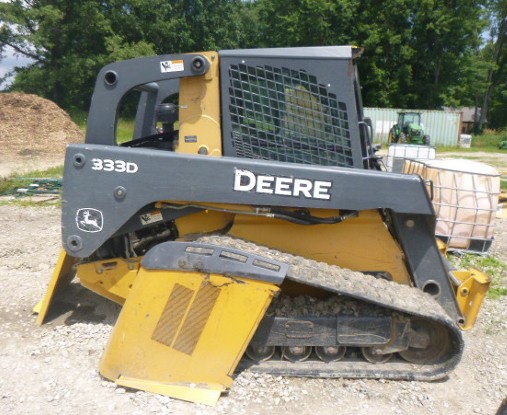 2012 John Deere 333D Skid Steer - Image 4