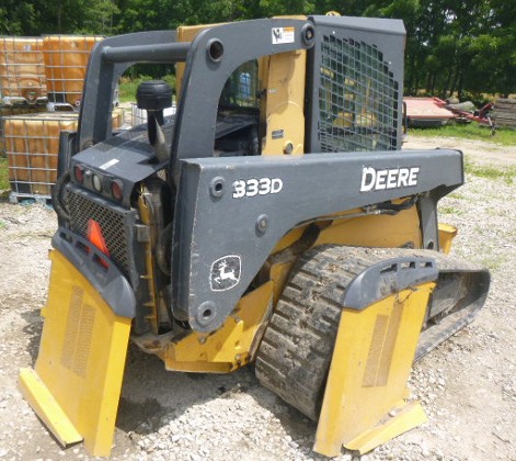 2012 John Deere 333D Skid Steer - Image 5