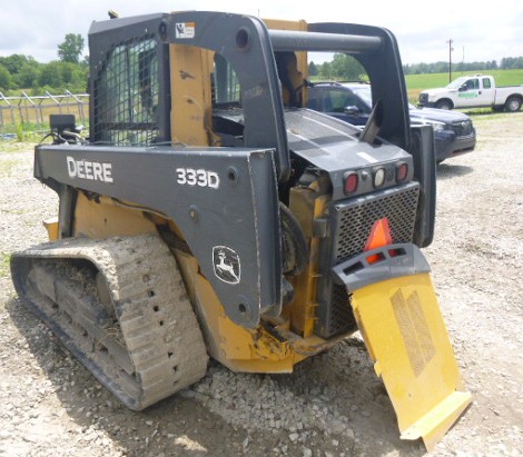 2012 John Deere 333D Skid Steer - Image 6