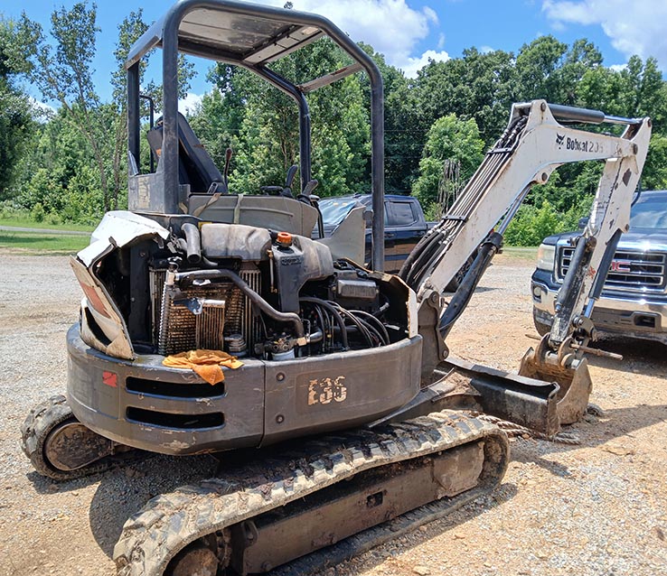 2015 Bobcat E35 Mini Excavator - Image 3