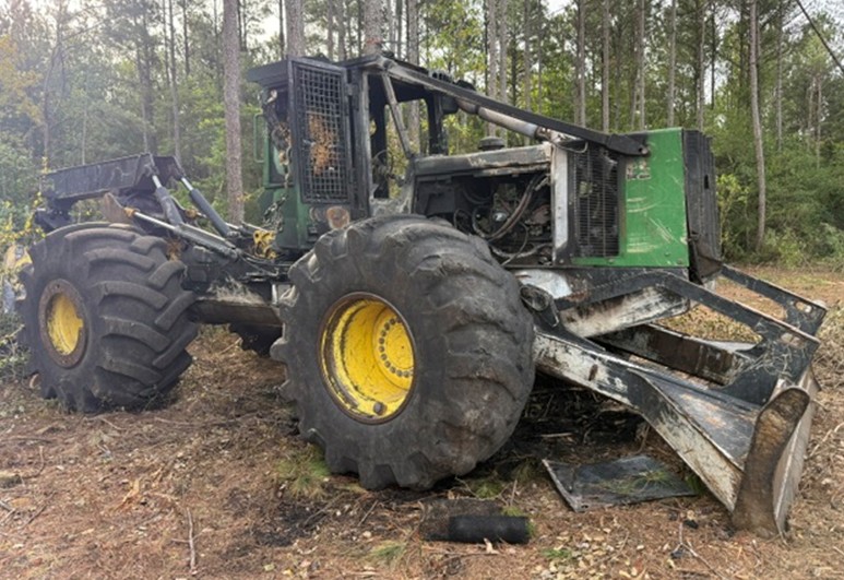 2015 John Deere 848H Skidder