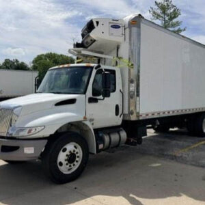 2019 International MV607 Reefer Box Truck