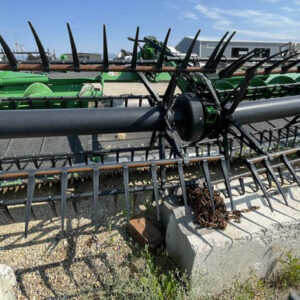 2022 John Deere HD50R Header and Trailer