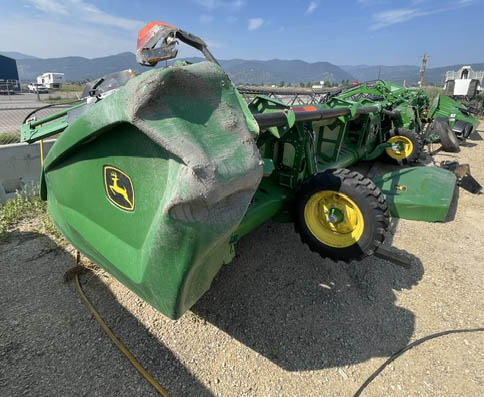 2022 John Deere HD50R Header and Trailer - Image 10
