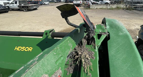 2022 John Deere HD50R Header and Trailer - Image 7