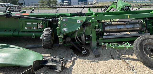 2022 John Deere HD50R Header and Trailer - Image 8
