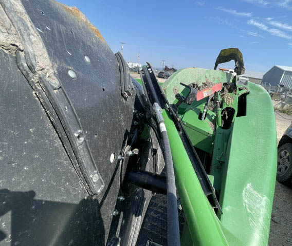 2022 John Deere HD50R Header and Trailer - Image 9