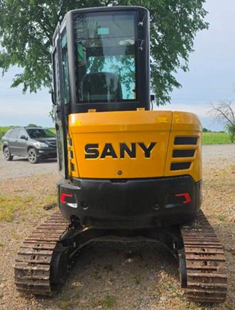2024 SANY SY35U Excavator - Image 3