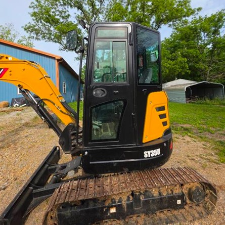 2024 SANY SY35U Excavator - Image 6