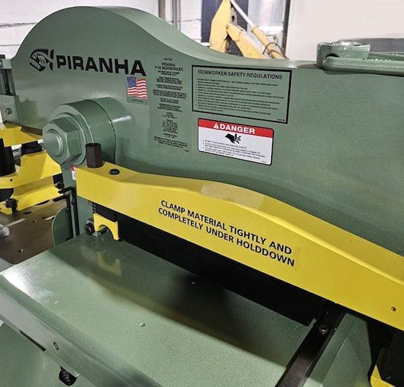 Piranha P110 Ironworker - Image 29