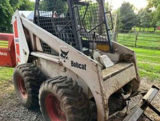 1986 Bobcat 843 Skid Steer - Image 3