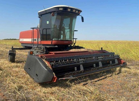 1999 Hesston 8450 Windrower