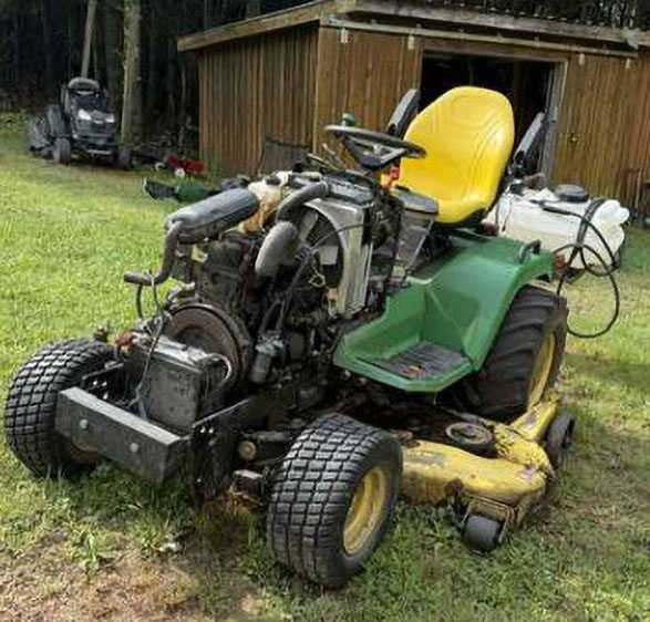 1999 John Deere 455 Riding Mower - Image 2