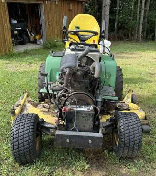 1999 John Deere 455 Riding Mower - Image 6