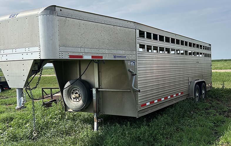 2016 EBY Wrangler Stock Trailer