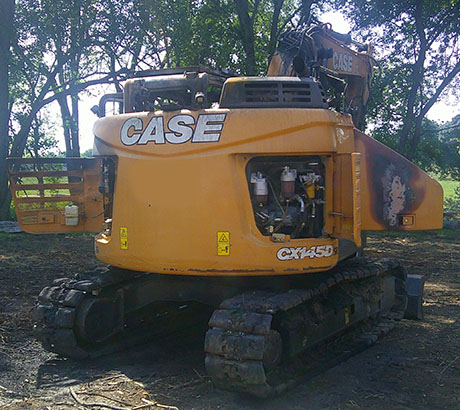 2021 Case CX145D Excavator - Image 2