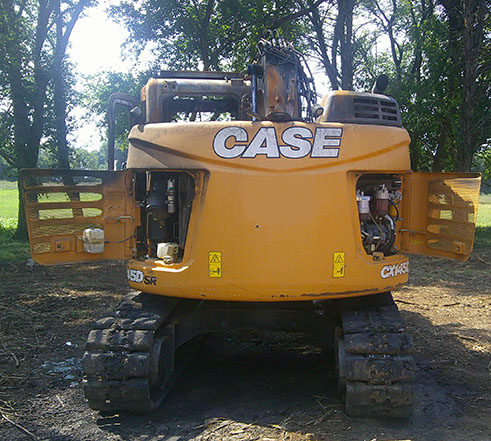 2021 Case CX145D Excavator - Image 3
