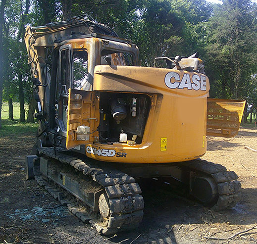 2021 Case CX145D Excavator - Image 4