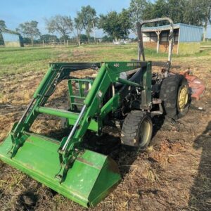 John Deere 4610 Tractor and Mower