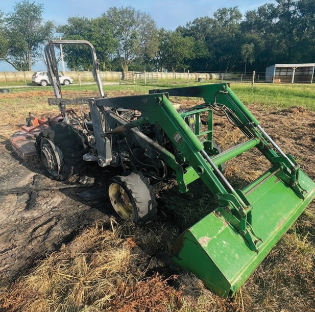 John Deere 4610 Tractor and Mower - Image 3