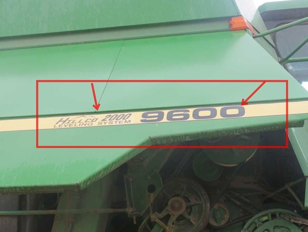 1995 John Deere 9600 Combine - Image 27