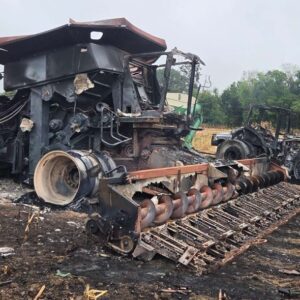 2004 John Deere 9860 Combine and Header