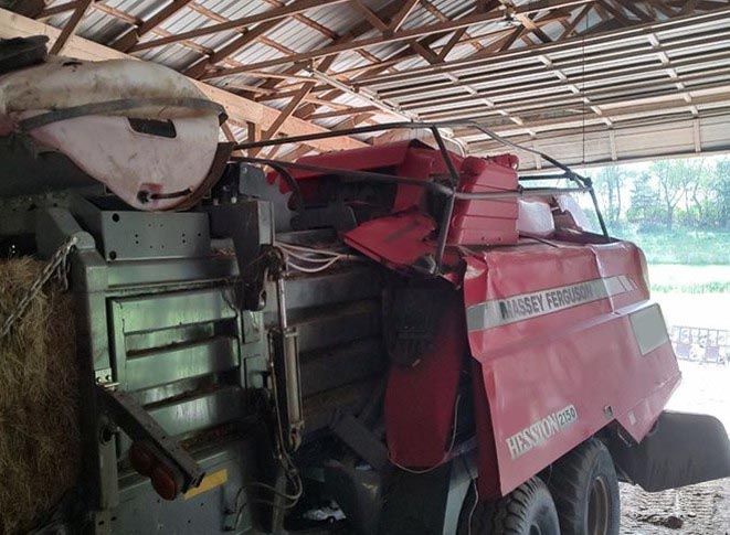 2008 Massey Ferguson Hesston 2150 Baler - Image 7