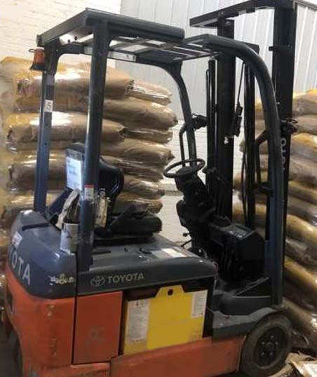 2021 Toyota 8FBE18U Forklift - Image 3