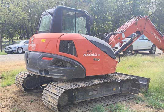 2024 Kubota KX080-4S2 Excavator - Image 6