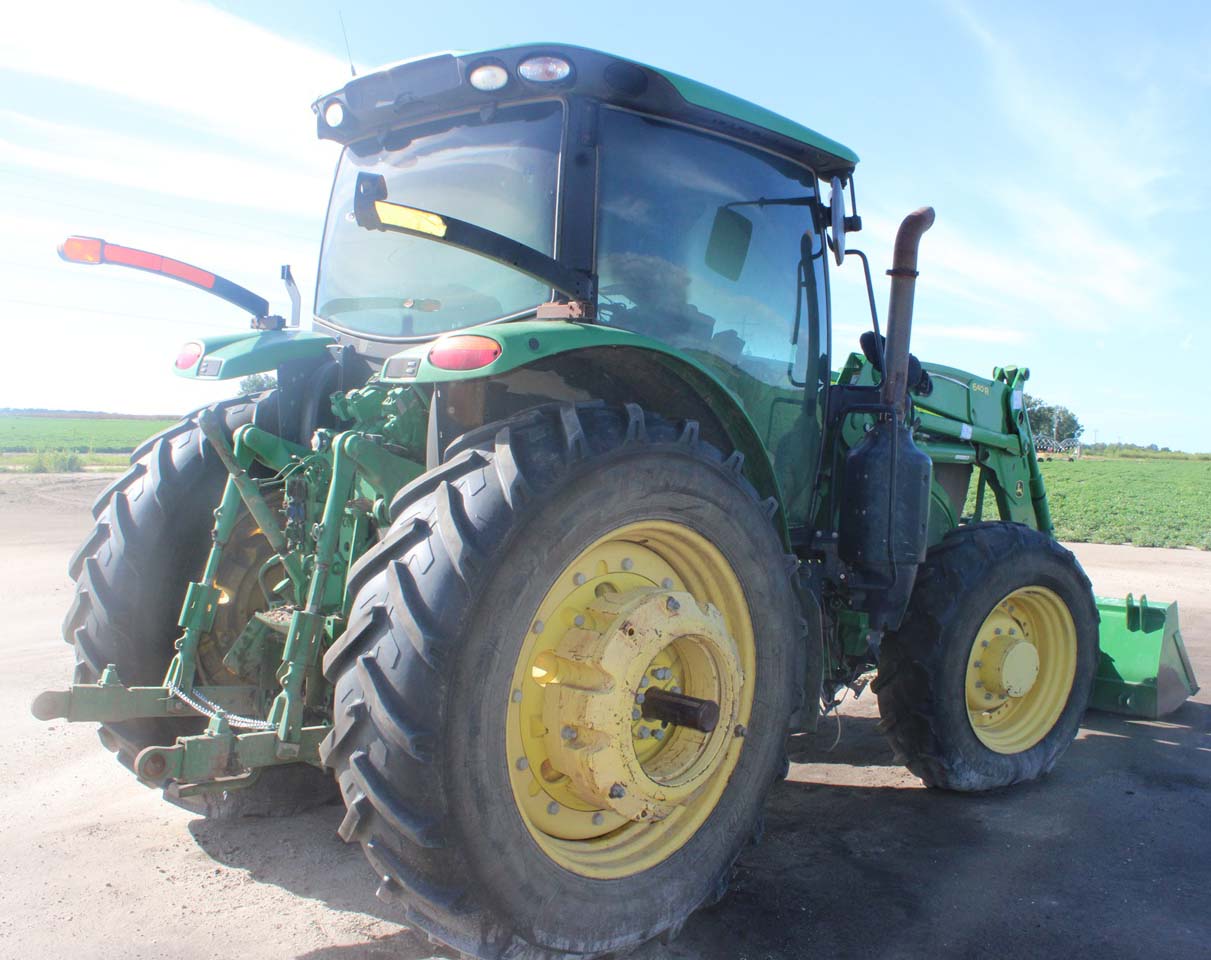 2017 John Deere 6155R Tractor - Image 2