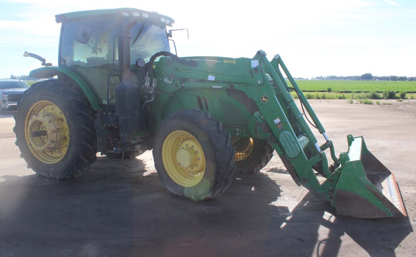 2017 John Deere 6155R Tractor - Image 3