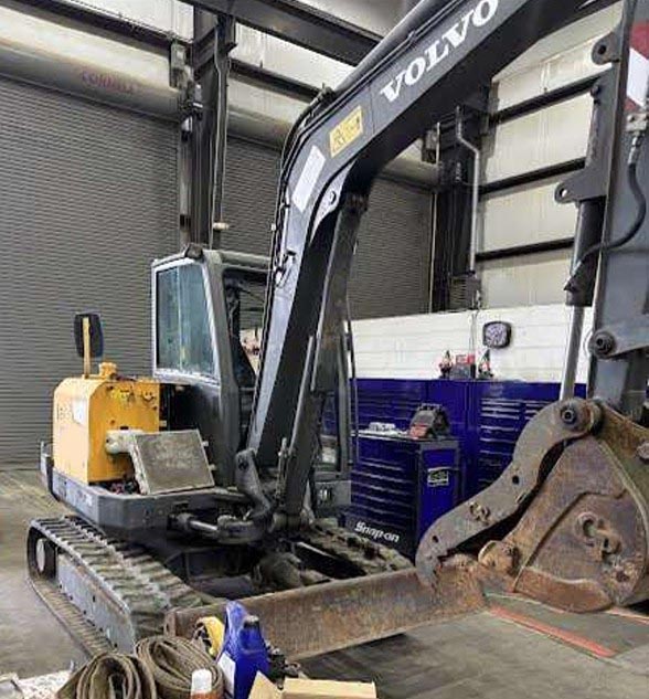 2013 Volvo EC55C Excavator - Image 3