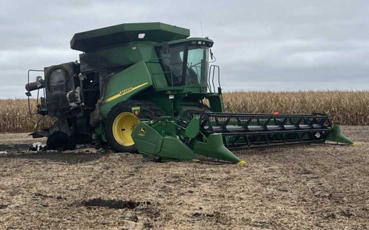 2001 John Deere 9750 STS Combine