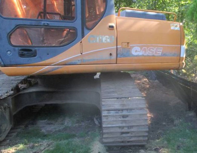 2005 CASE IH CX160 Excavator - Image 4