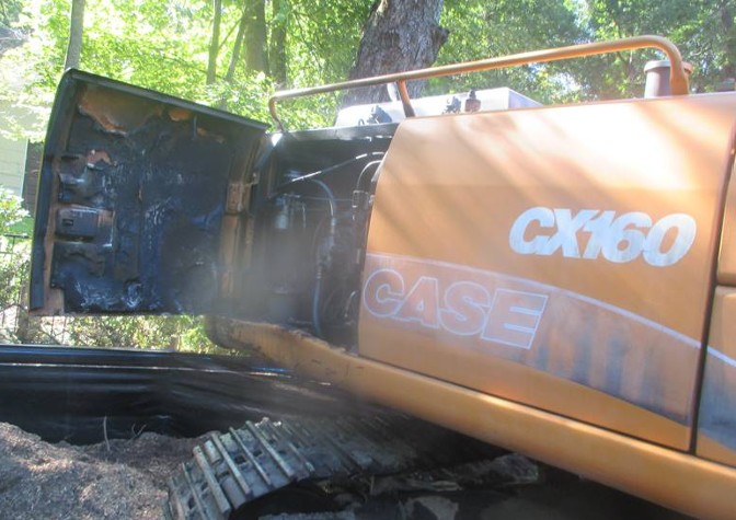 2005 CASE IH CX160 Excavator - Image 9
