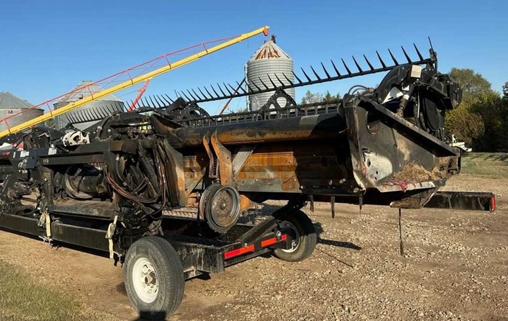 2012 CASE IH 2162 Header - Image 2