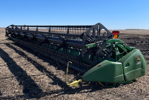 2012 John Deere 635F Header
