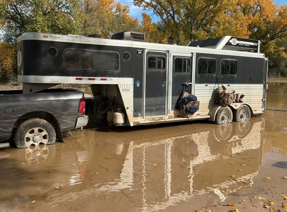 2013 CM Weekender 3-Horse Horse Trailer